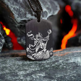 Protector Hanuman Godform Pendant with Chain Jewellery
