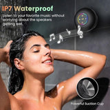 Large Suction Cup Waterproof Bluetooth Speaker Electronics