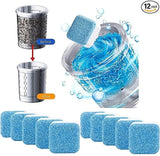 Cleaner Tablets for Washing Machine (Pack of 12) Quirky Home Essentials