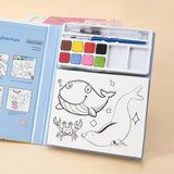 kids Water Painting Book