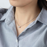 Weight Loss Stone Silver Necklace Jewellery