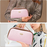 Double Zipper Cosmetics Bag Accessories
