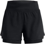 Womens Running 2 In 1 Slim Fit Shorts