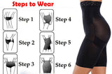 Womens 4-in-1 Shaper - Quick Slim Shape Wear Tummy, Thighs, Hips - Efffective Seamless Tummy Tucker Shapewear Body Shaper