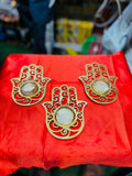 Hamsa Hand Diyas Pack of 2 Quirky Home Essentials