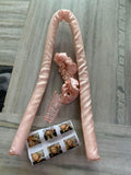 Women Satin Heatless Hair Curler Set Accessories