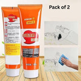 Wall Cleaning Cream (Stain Remover) (Pack of 2) Quirky Home Essentials