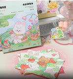 Kids Cartoon Art Coloring Painting Set for Kid's