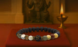 Natural Beads Om Bracelet Jewellery
