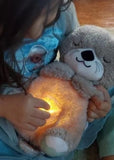 Kids Breathing Teddy Bear with Soothing Music, Comfort Plush