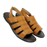 AM PM Men's Daily wear Leather Sandals  Footwear