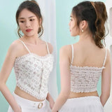 Womens Seamless Padded Fancy Bra